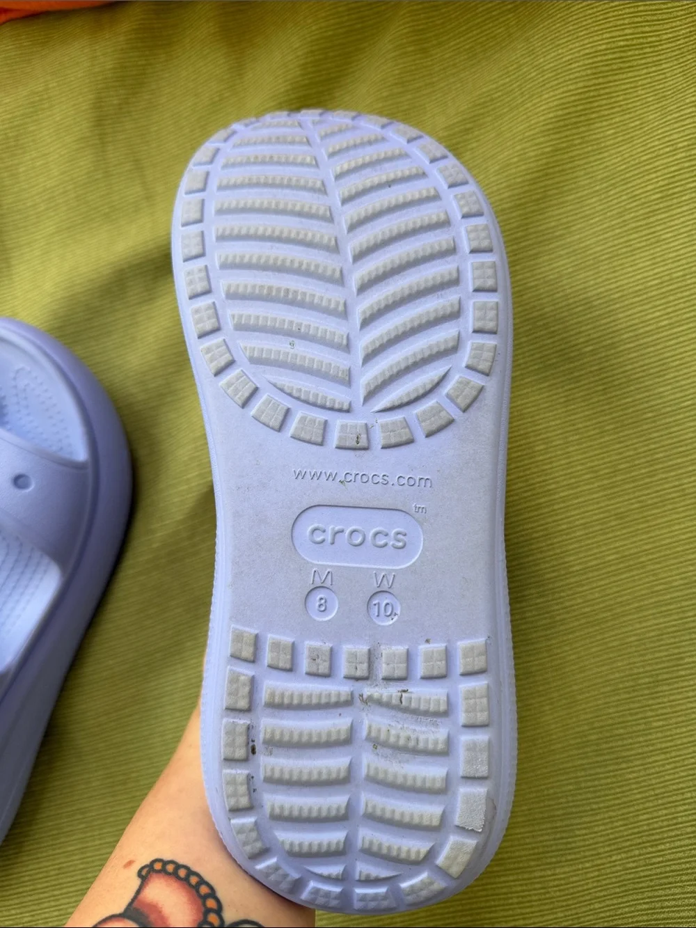✨platform croc sandal✨